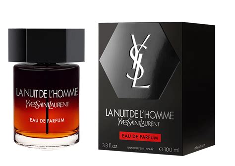 La Nuit de L'Homme Eau de Parfum Yves Saint Laurent for men.